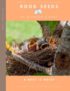 spring 2018 book seeds by blossom and root: a nest is noisy