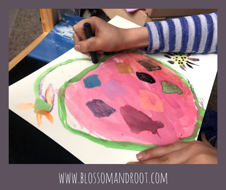 frida kahlo art activity blossom and root early years vol. 2